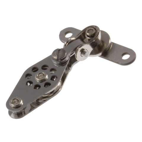Lite Series Single 10mm Block w/ Becket -360deg/ 2 Axis Deck Mount